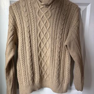 J. Crew Men's Turtleneck Sweater - Beige